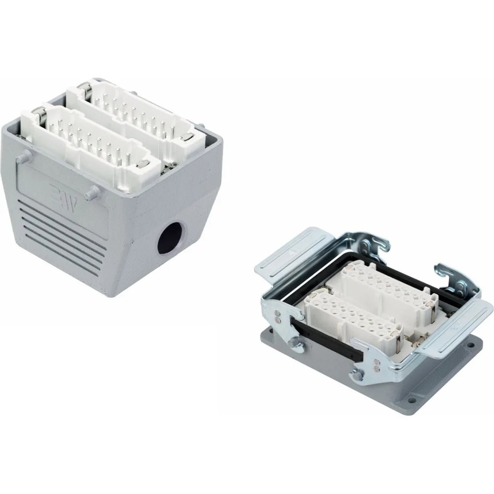 Прямоугольный промышленный разъем Mete Enerji H32E-A2M-C2F 685663K