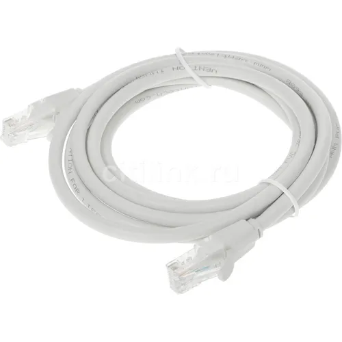 Патч-корд VENTION IBEHH литой (molded), UTP, кат.6, 2м, 4 пары, 24AWG, алюминий омедненный, многожильный, серый