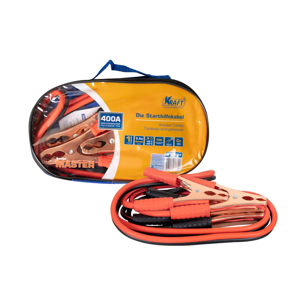 Пусковые провода KRAFT Master 880007
