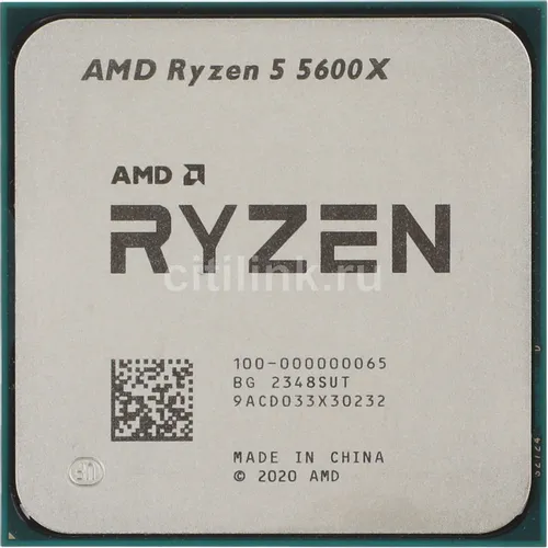 Процессор AMD Ryzen 5 5600X, AM4, OEM [100-000000065]