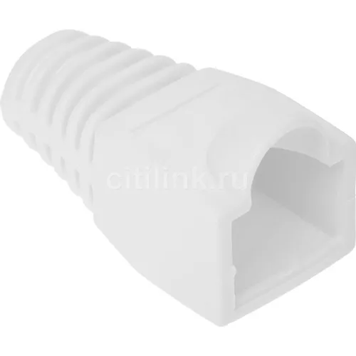Колпачок Lanmaster (TWT-BO-6.0-WH/100) белый (упак.:100шт)