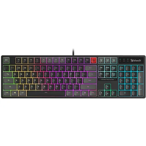 Клавиатура A4TECH Bloody B230N, проводная, USB, черный