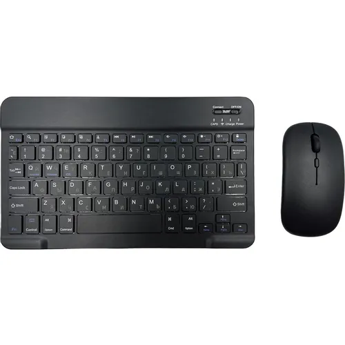 Клавиатура PALMEXX PMPKIT01-BLK, беспроводная, USB, Bluetooth/Радиоканал, механическая, с гравировкой, черный