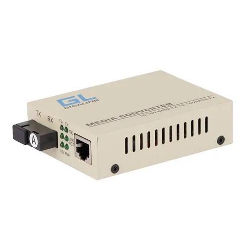 Медиаконвертер GIGALINK GL-MC-UTPF-SC1F-18SM-1310-N