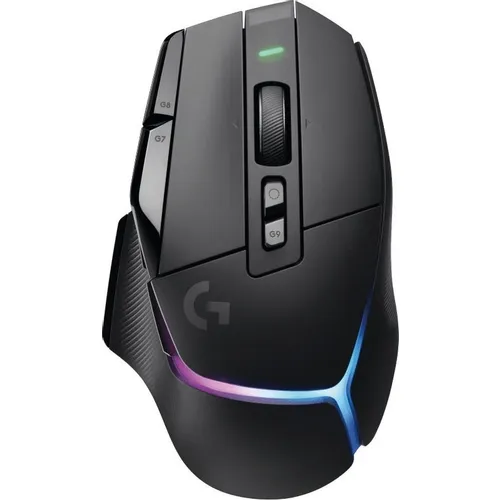Мышь беспроводная Logitech G502 X Plus, игровая, радио, оптическая, USB, 25600dpi, черный [910-006164]