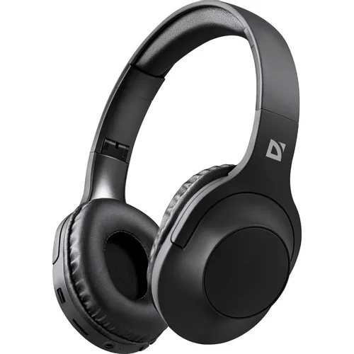 Гарнитура Defender FreeMotion B445, для компьютера/мобильных устройств, накладные, Bluetooth, черный [63445]