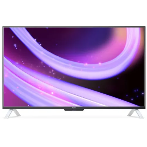 55" Умный телевизор ЯНДЕКС ТВ Станция QLED, 4K Ultra HD, СМАРТ ТВ, YaOS X, черный