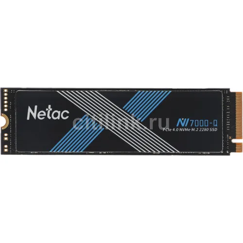 SSD накопитель NETAC NV7000Q 1ТБ, M.2 2280, PCIe 4.0 x4, NVMe, M.2 [nt01nv7000q-1t0-e4x]
