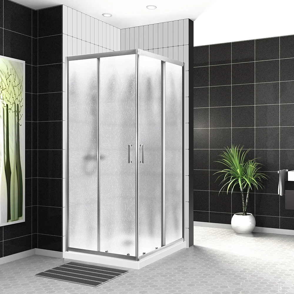 Душевой уголок BelBagno UNO-195-A-2-100-CH-CR