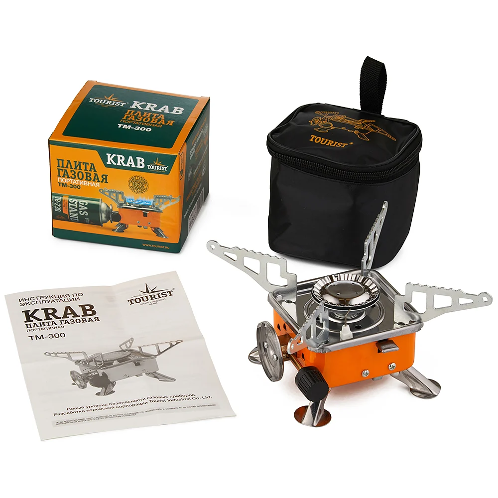Мини газовая плита TOURIST KRAB TM-300