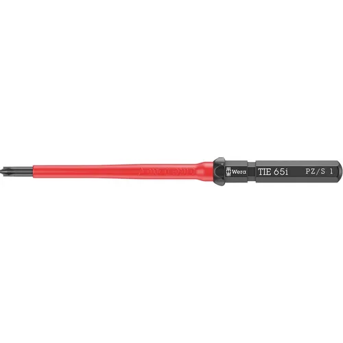 Отвертка с насадками WERA Kraftform Kompakt VDE 65 i PZ/S TiE, PZ1/SL [we-006528]