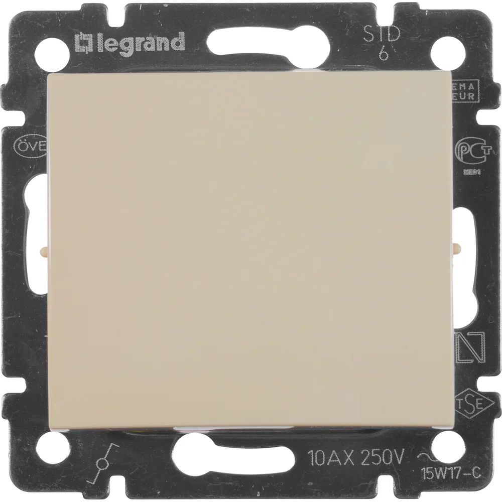 Проходной одноклавишный механизм переключателя Legrand Valena 774306