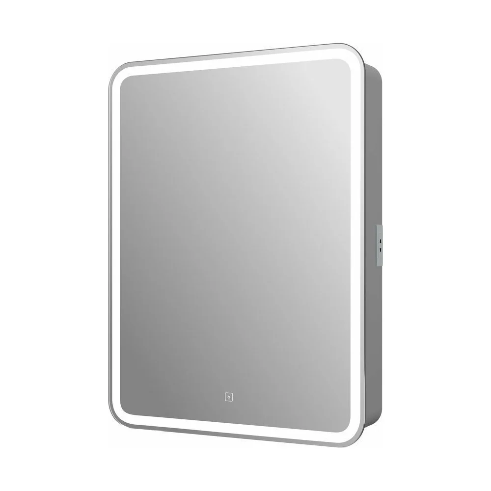 Зеркало-шкаф Art&Max PLATINO AM-Pla-550-800-1D-L-DS-F