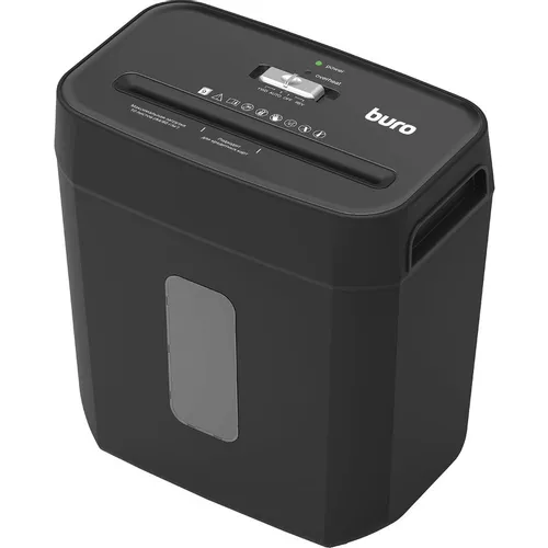 Уничтожитель бумаг Buro Office BU-S800, P-4, 4х38 мм, 10 лист. одновременно, 21л