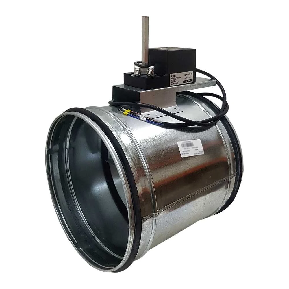 Регулирующая круглая заслонка TECHNO TKD200-02DN 550201