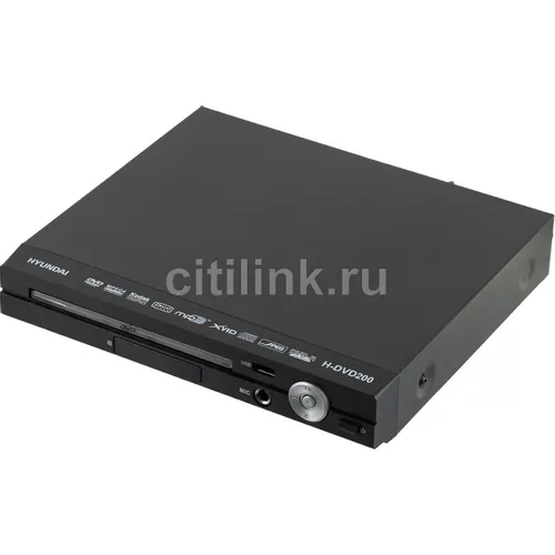 DVD-плеер Hyundai H-DVD200, черный