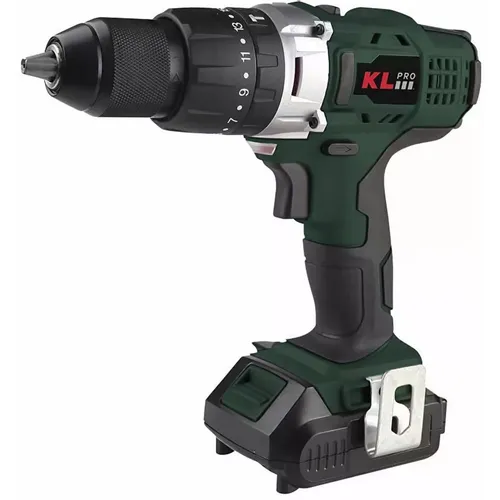 Ударная дрель-шуруповерт KLPRO KLDM18-20, 2Ач, с двумя аккумуляторами [11981]