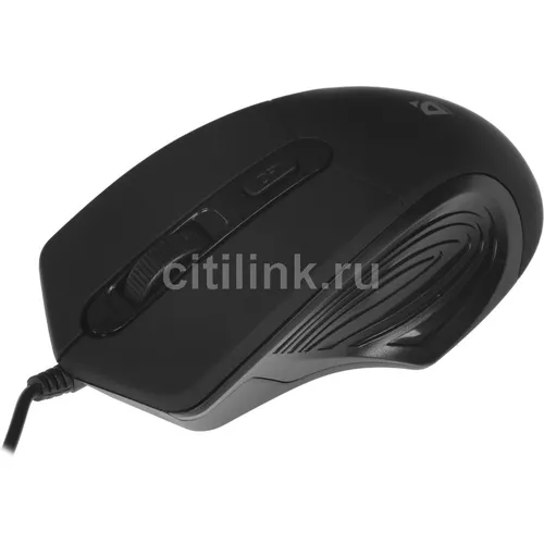 Мышь проводная Defender Datum MB-347, оптическая, USB, 1600dpi, черный [52347]