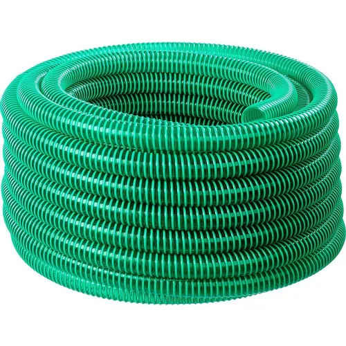 Шланг Зубр 40325-25-30, 1", 30м, напорно-всасывающий, зеленый