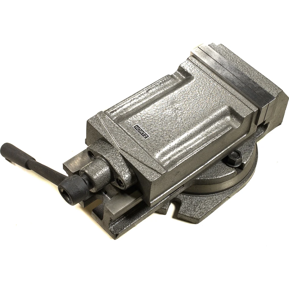 Стальные поворотные станочные тиски HORTZ HOR 104463