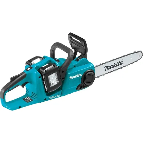 Цепная пила Makita DUC353CT2, аккумуляторная, 18В, 5Ач, с двумя аккумуляторами