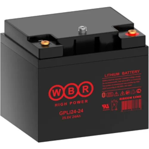Аккумуляторная батарея WBR GPLi24-24 для ИБП, 25.6В, 24Ач [gpli24-24 wbr]