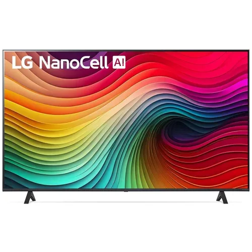 55" Телевизор LG 55NANO80T6A.ARUG NanoCell, 4K Ultra HD, СМАРТ ТВ, WebOS, синяя сажа