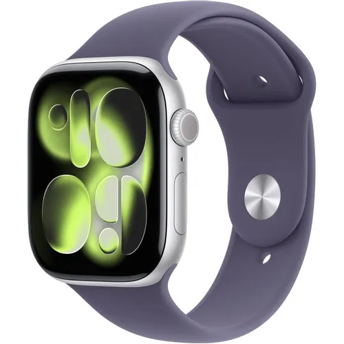 Смарт-часы Apple Watch Series 11 A3333, 46мм, фиолетовый/серебристый