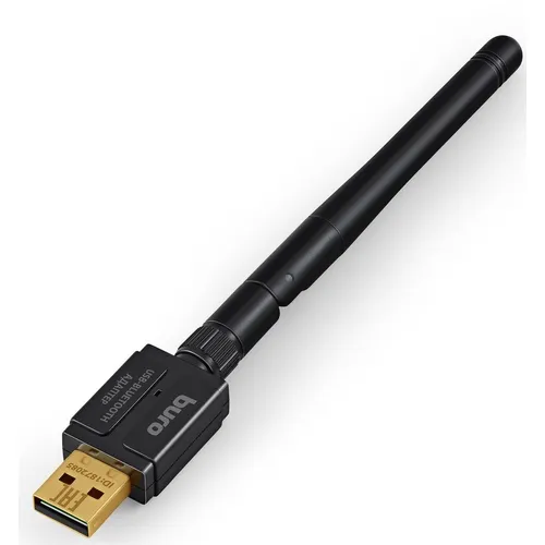 Bluetooth адаптер Buro BU-BT532 BT 5.3+EDR class 1, USB, 100м, черный