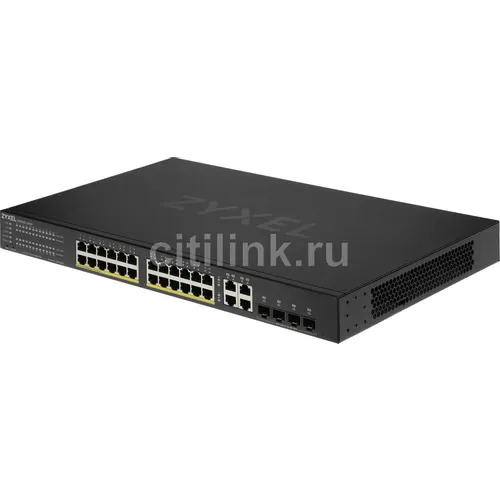 Коммутатор ZyXEL GS192024HPV2-EU0101F, управляемый