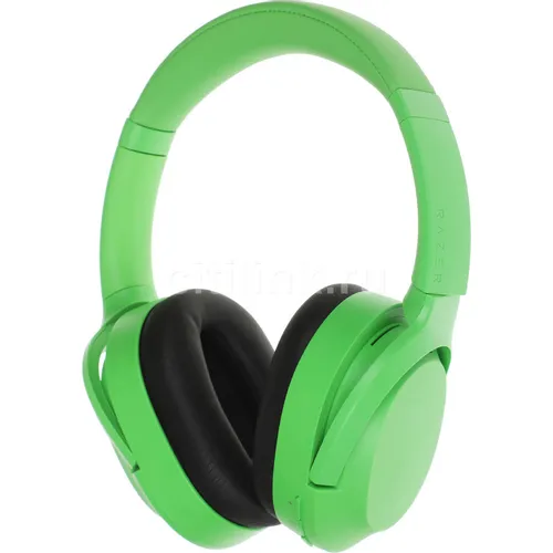 Гарнитура игровая Razer Opus X, для компьютера, мониторные, Bluetooth, зеленый [rz04-03760400-r3m1]