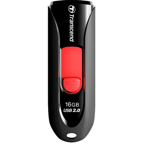 Флешка USB Transcend Jetflash 590 16ГБ, USB2.0, черный [ts16gjf590k]