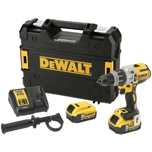 Ударная дрель-шуруповерт DeWALT DCD996P2-QW, 5Ач, с двумя аккумуляторами
