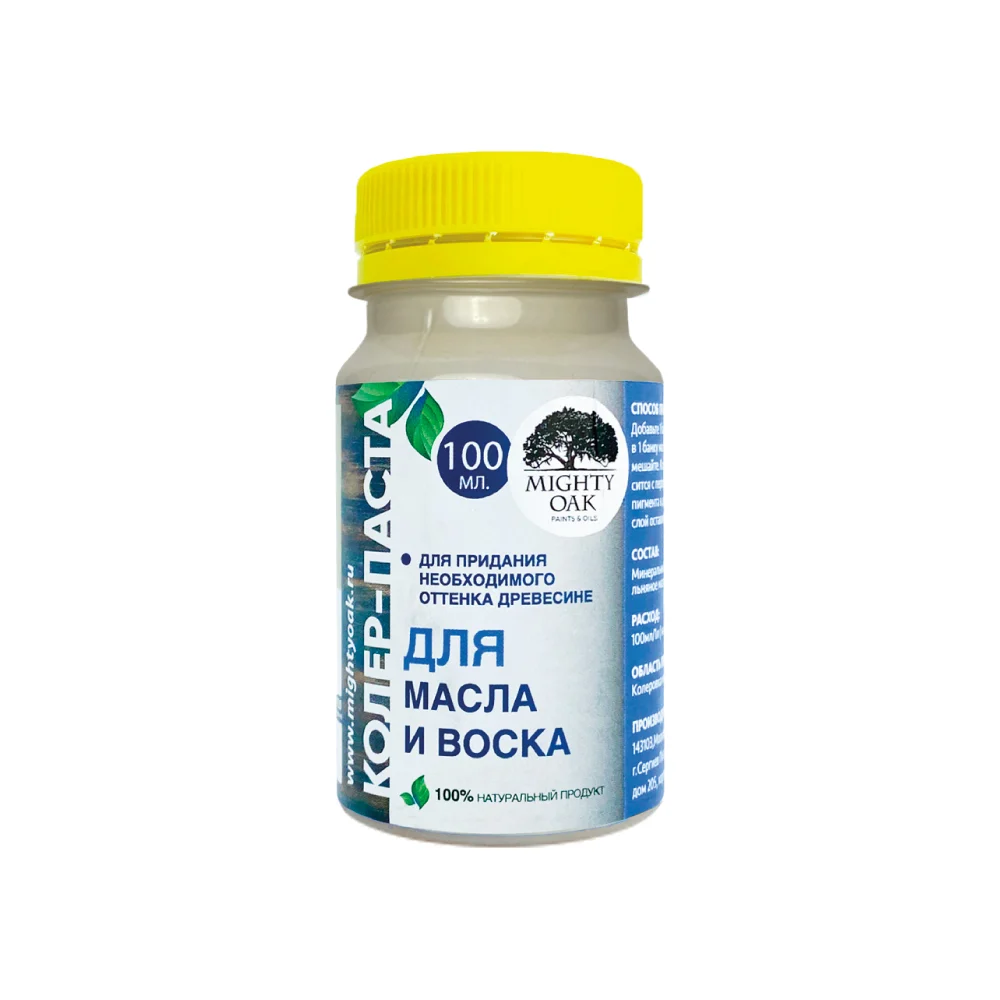 Колер-паста для масла и воска MIGHTY OAK К-60 MO123