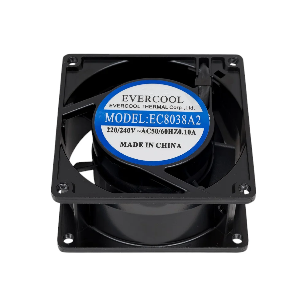 Осевой вентилятор охлаждения EVERCOOL EC8038A2HST