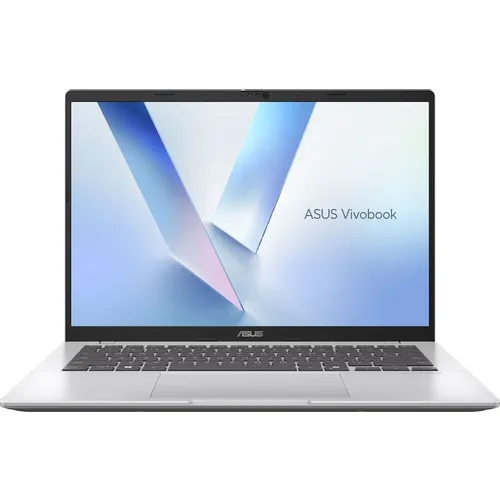 Ноутбук ASUS VivoBook 14 M1407KA-LY125, 14", IPS, AMD Ryzen AI 5 330 2ГГц, 4-ядерный, 16ГБ DDR5, 512ГБ SSD, AMD Radeon 820M, без операционной системы, серебристый [90nb15h3-m006a0]