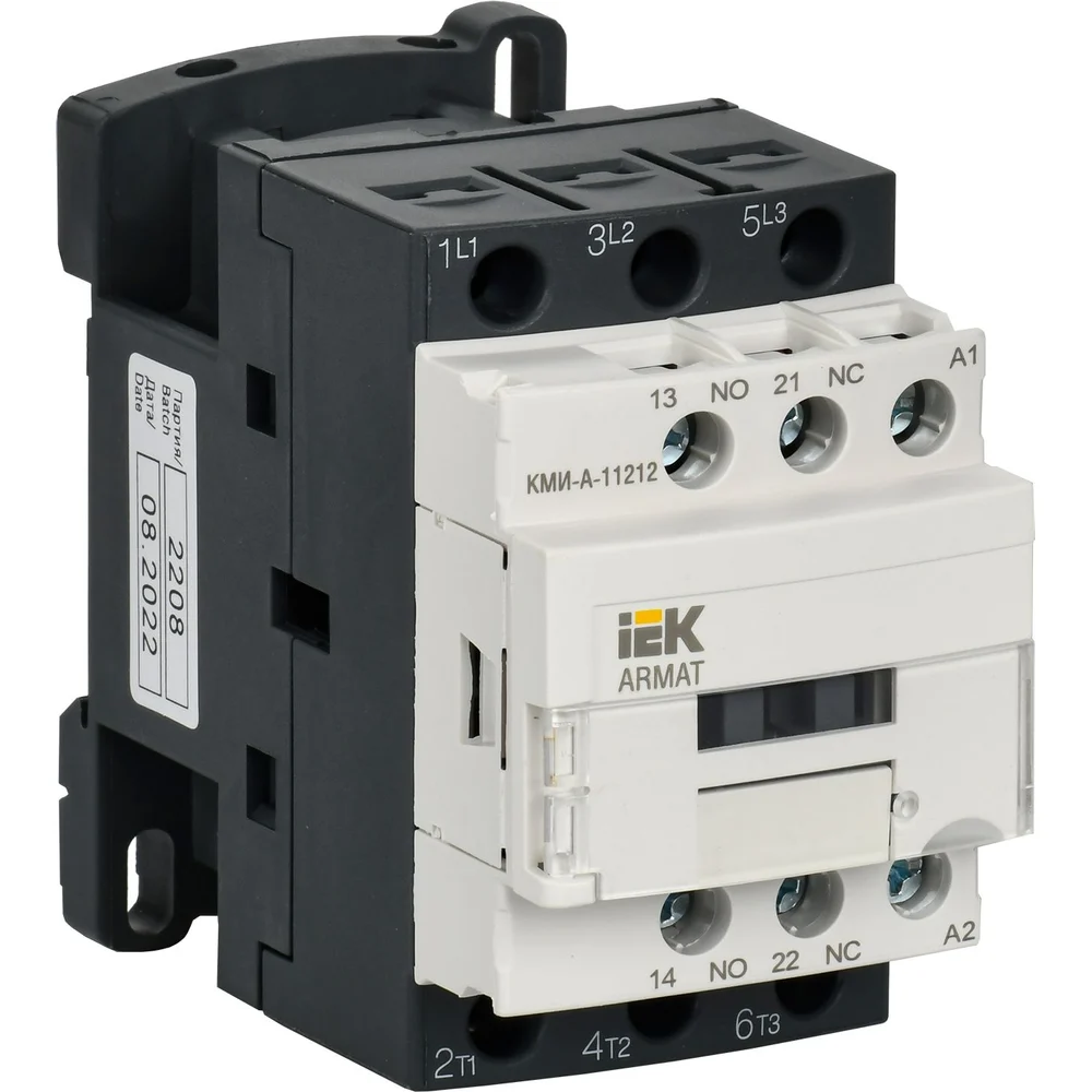Контактор IEK armat кми-а-11212 AR-ACC-11-012-110-11