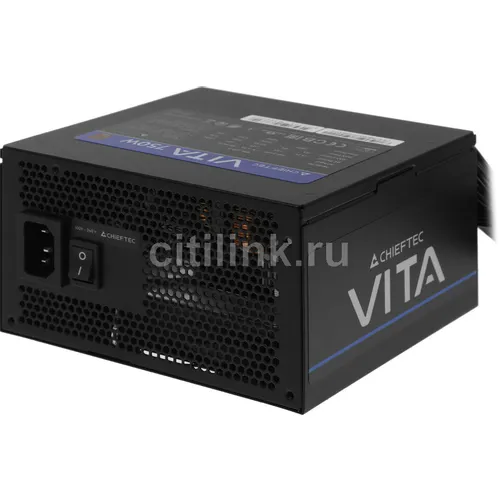 Блок питания CHIEFTEC Vita BPX-750-S Gen.5 half mod, 750Вт, 80 PLUS BRONZE, 120мм, черный, retail