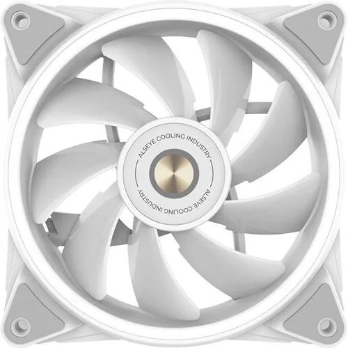 Вентилятор ALSEYE Halo Pro W 120мм, 4-pin, 2100об/мин, 26 дБ, ARGB, белый, Ret