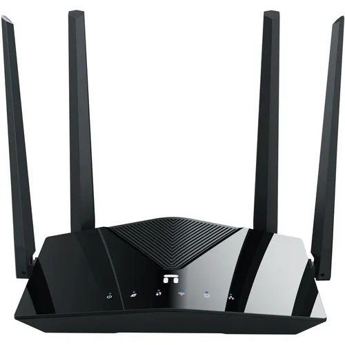 Wi-Fi роутер Netis NX10, Wi-Fi 6, AX1500, 2.4/5ГГц, 3 LAN, черный