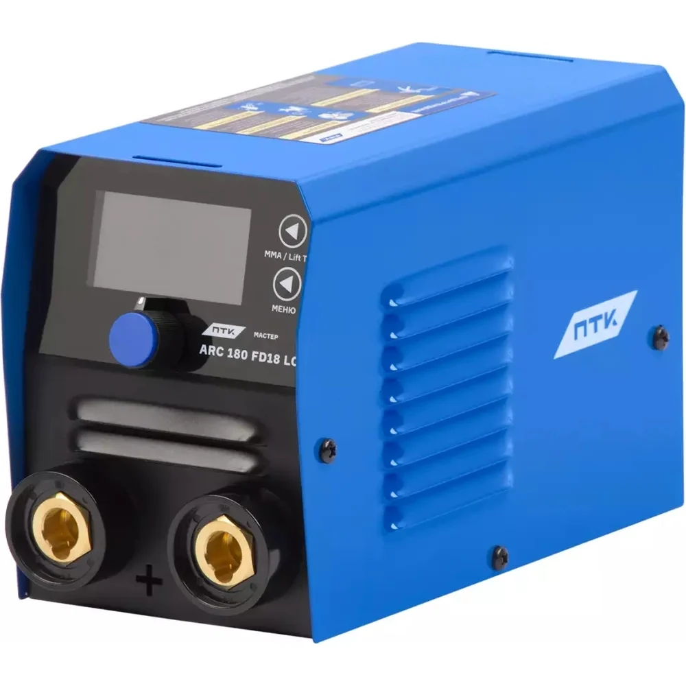 Аппарат ручной дуговой сварки ПТК МАСТЕР ARC 180 FD18 LCD 42035