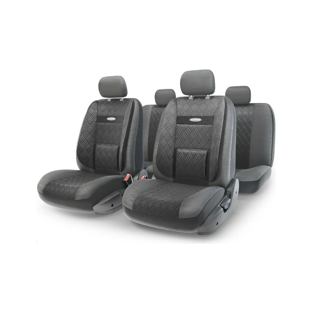 Авточехлы AUTOPROFI Comfort COM-1105GP BK/BK