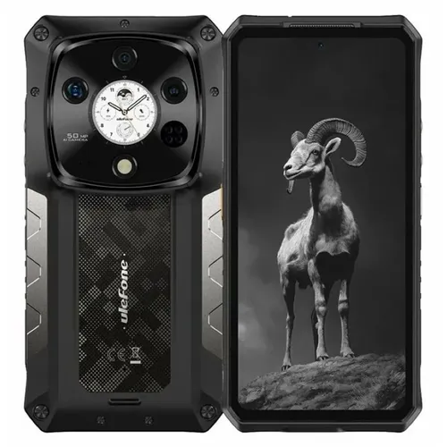 6.67" Смартфон ULEFONE Armor 28 Pro 16/512Gb, NFC, AMOLED, 120Гц, 10600мAч, черный