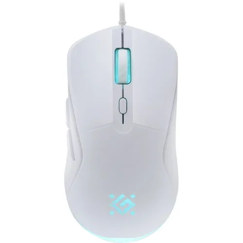 Мышь проводная Defender Arga GM-049, игровая, оптическая, USB, 3600dpi, белый [52048]