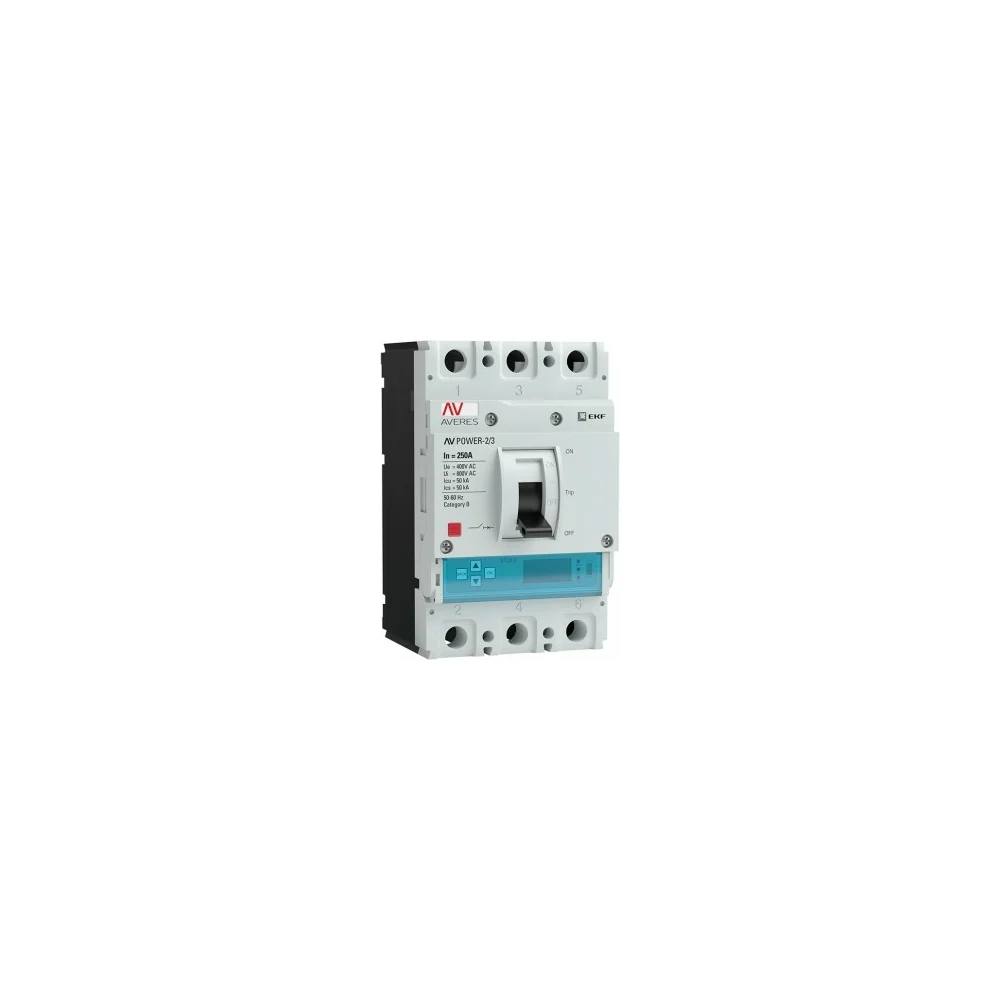 Автоматический выключатель EKF AV POWER-2/3 mccb-23-250-6.0-av