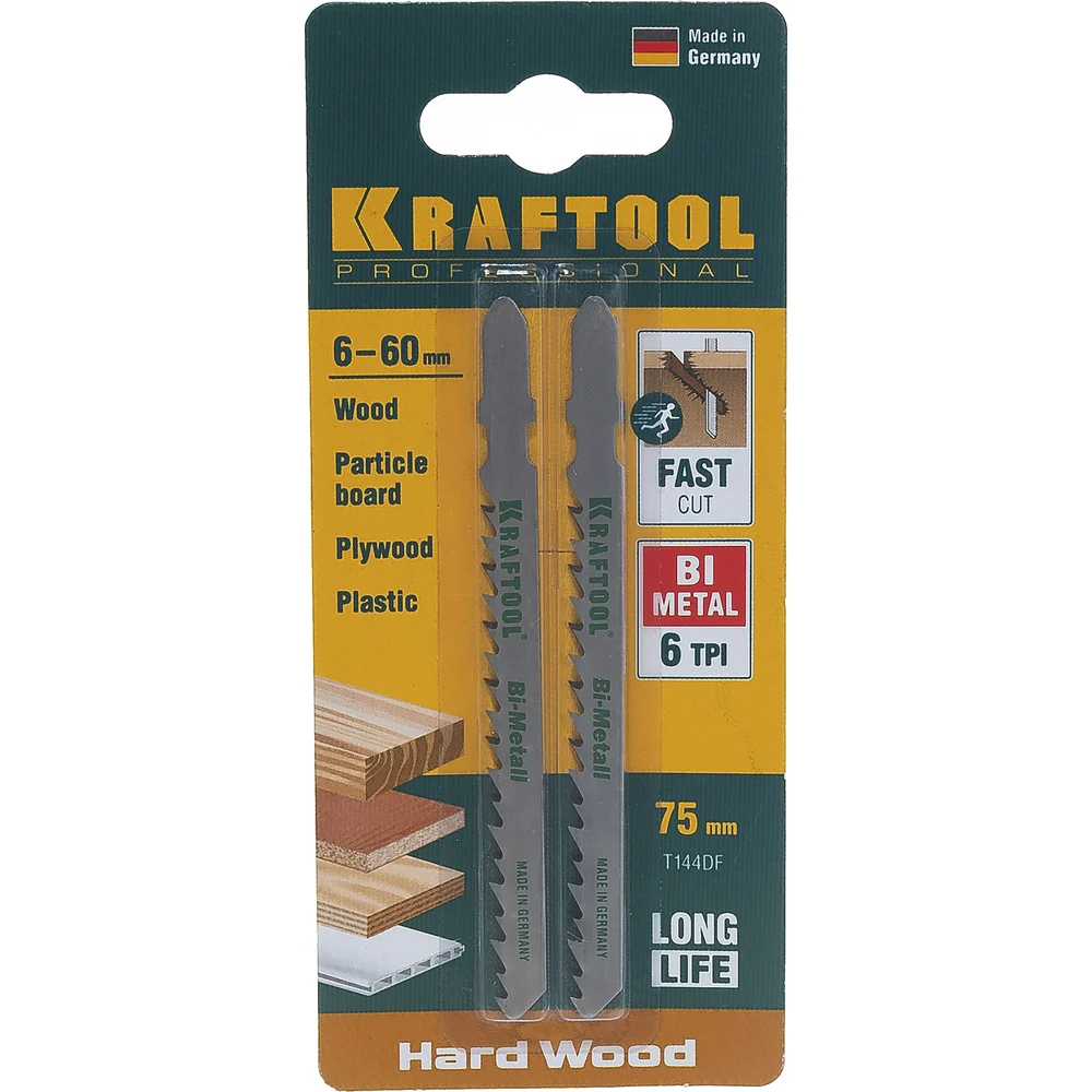 Полотна по дереву для электролобзика KRAFTOOL 159520-4