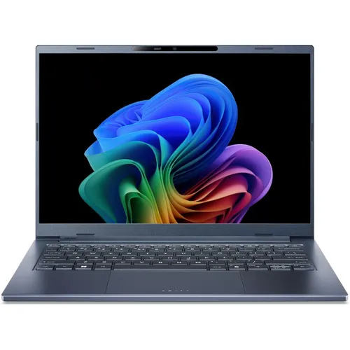 Ноутбук Acer Swift Go 14 AI SFG14-75-77RL, 14", OLED, Intel Core Ultra 7 256V 2.2ГГц, 8-ядерный, 16ГБ LPDDR5x, 1ТБ SSD, Intel Arc 140V, без операционной системы, синий [nx.jnbcd.008]