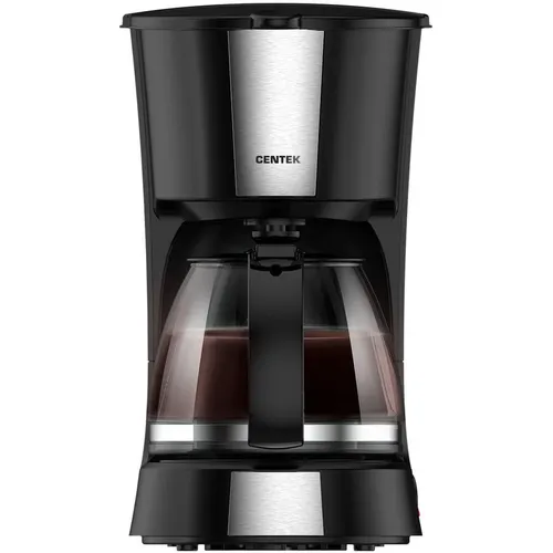 Кофеварка CENTEK CT-1148, капельная, черный