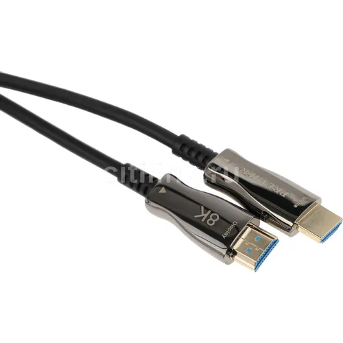 Кабель соединительный аудио-видео PREMIER 5-806 3.0, HDMI (m) - HDMI (m), ver 2.1, 3м, GOLD, черный