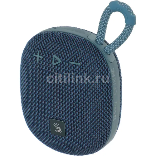 Колонка портативная A4TECH Bloody S3 Carry, 5.5Вт, синий [s3 carry blue]